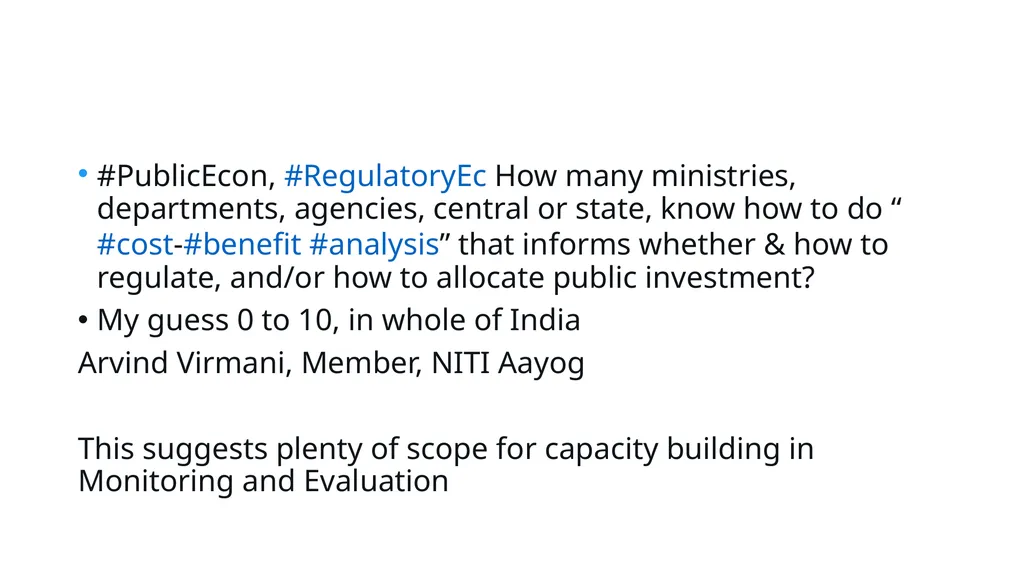 Descriptive Statistics and Public policy Mukul - slide 9 of 72