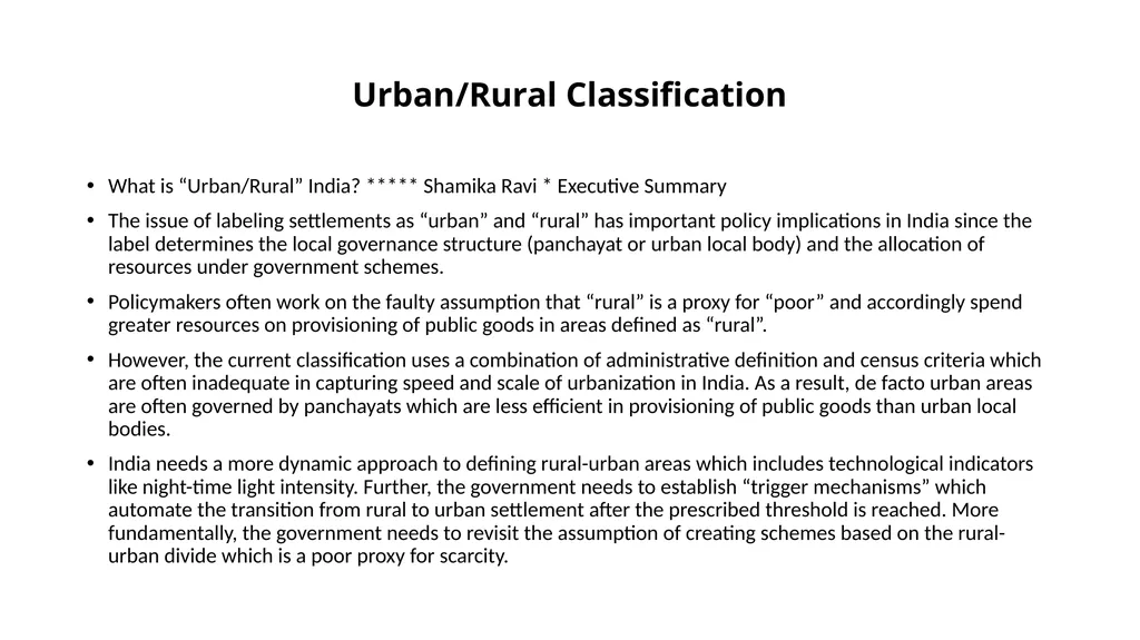 Descriptive Statistics and Public policy Mukul - slide 67 of 72