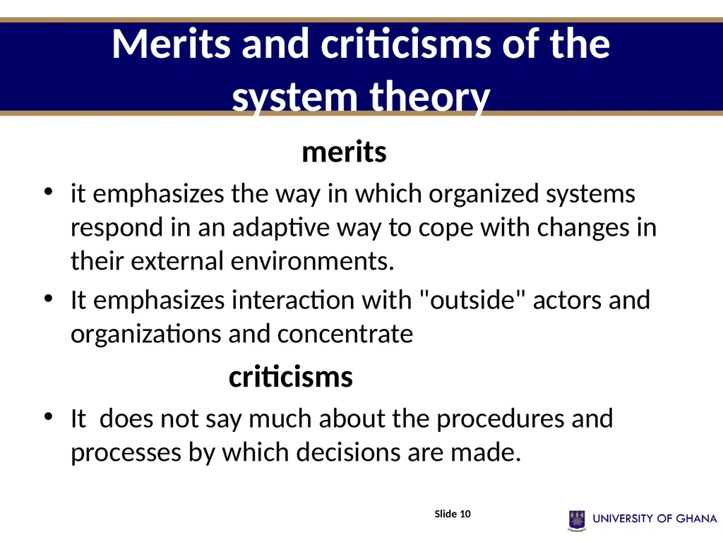 POLI 213 INTRODUCTION TO PUBLIC ADMINISTRATION - slide 10 of 20
