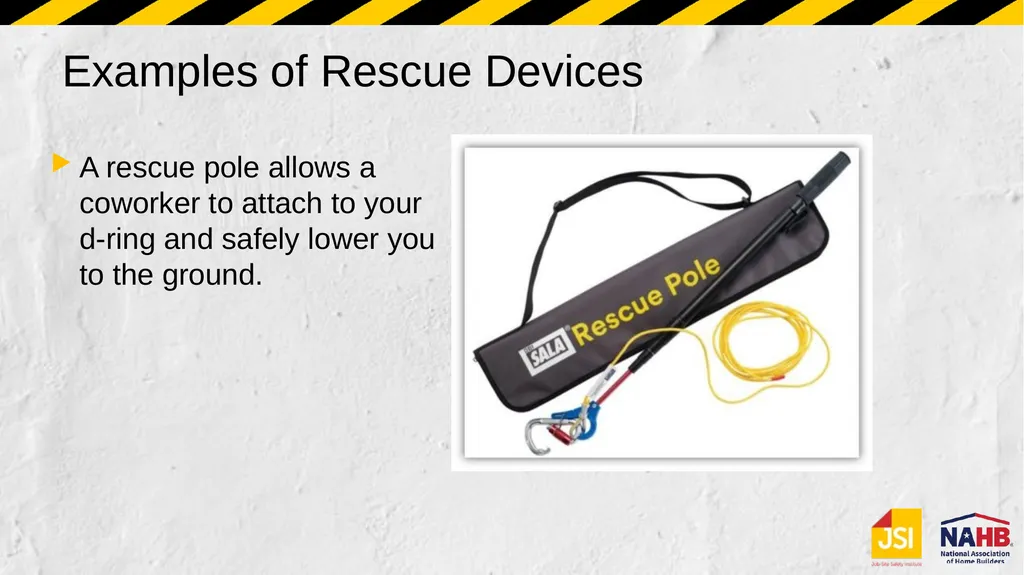 Section 6 Fall Protection Rescue plan Disclaimer - slide 16 of 19