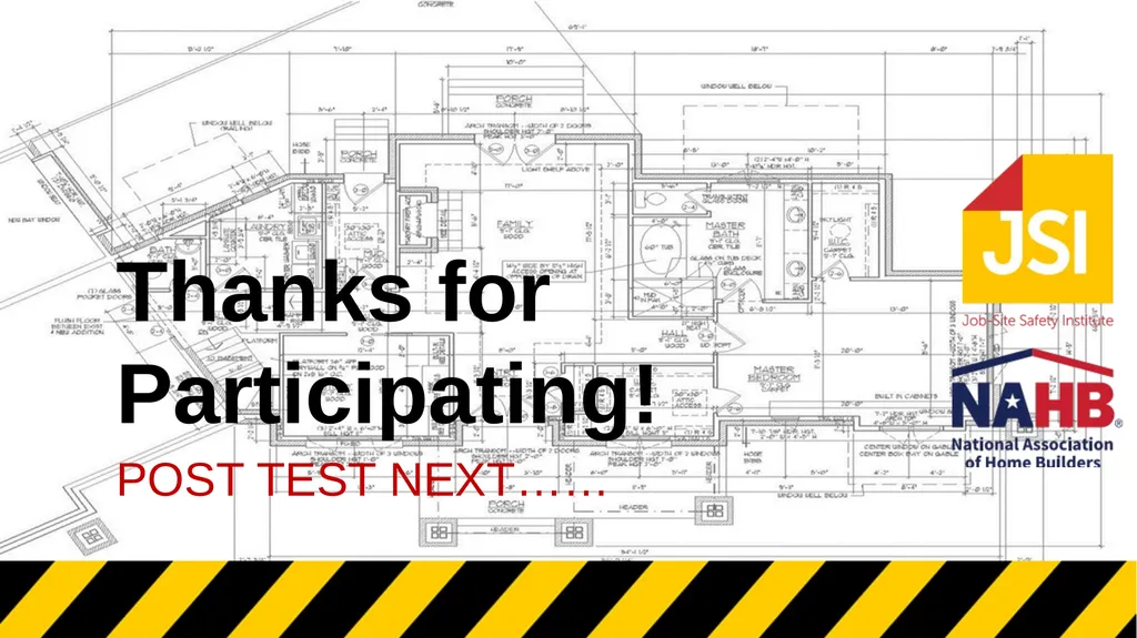 Section 6 Fall Protection Rescue plan Disclaimer - slide 19 of 19
