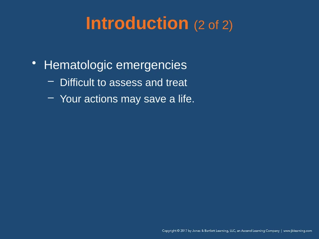 Chapter 19 Endocrine and Hematologic Emergencies - slide 6 of 140