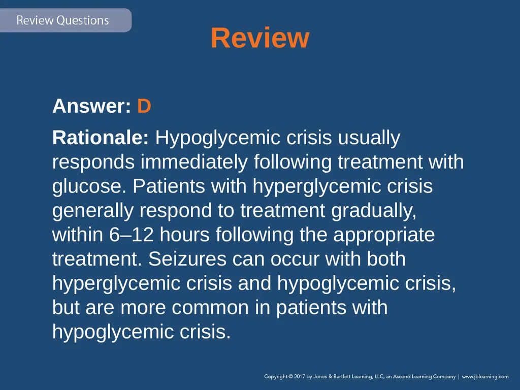 Chapter 19 Endocrine and Hematologic Emergencies - slide 118 of 140