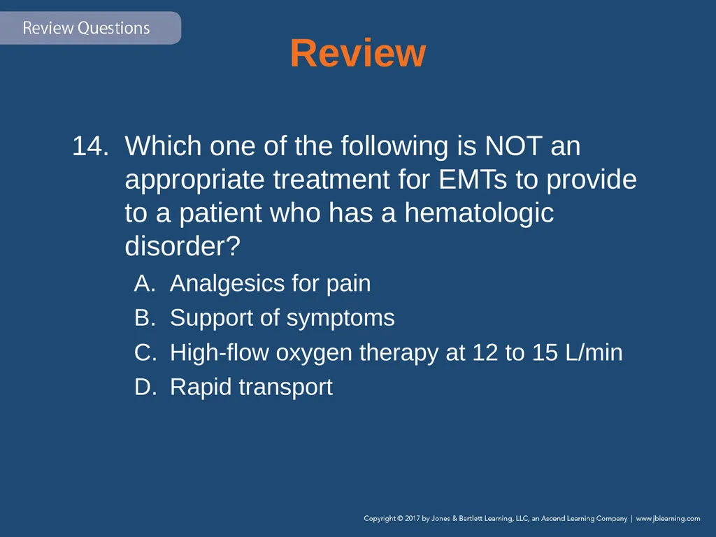 Chapter 19 Endocrine and Hematologic Emergencies - slide 137 of 140