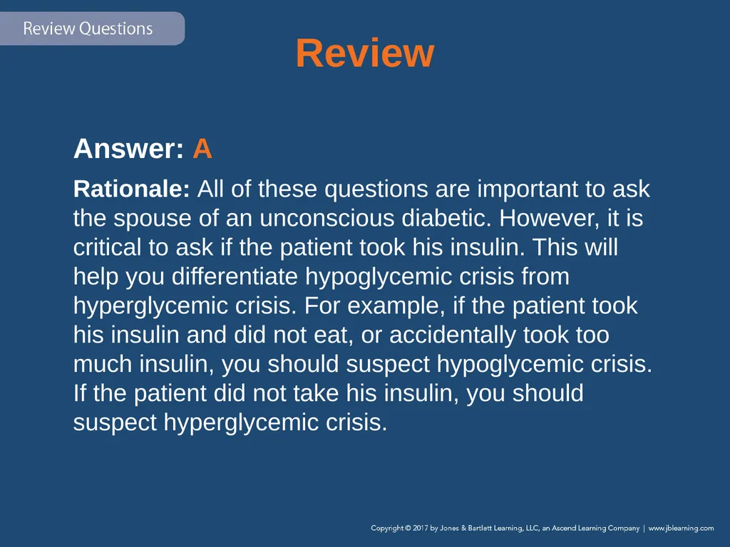 Chapter 19 Endocrine and Hematologic Emergencies - slide 88 of 140