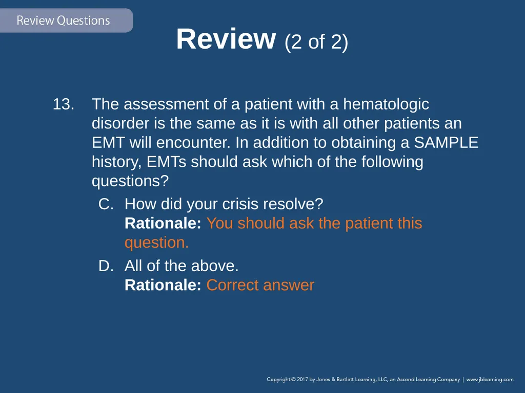 Chapter 19 Endocrine and Hematologic Emergencies - slide 136 of 140