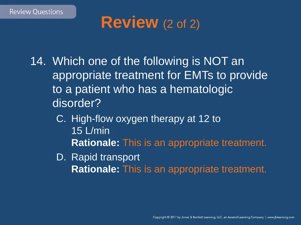 Chapter 19 Endocrine and Hematologic Emergencies - slide 140 of 140