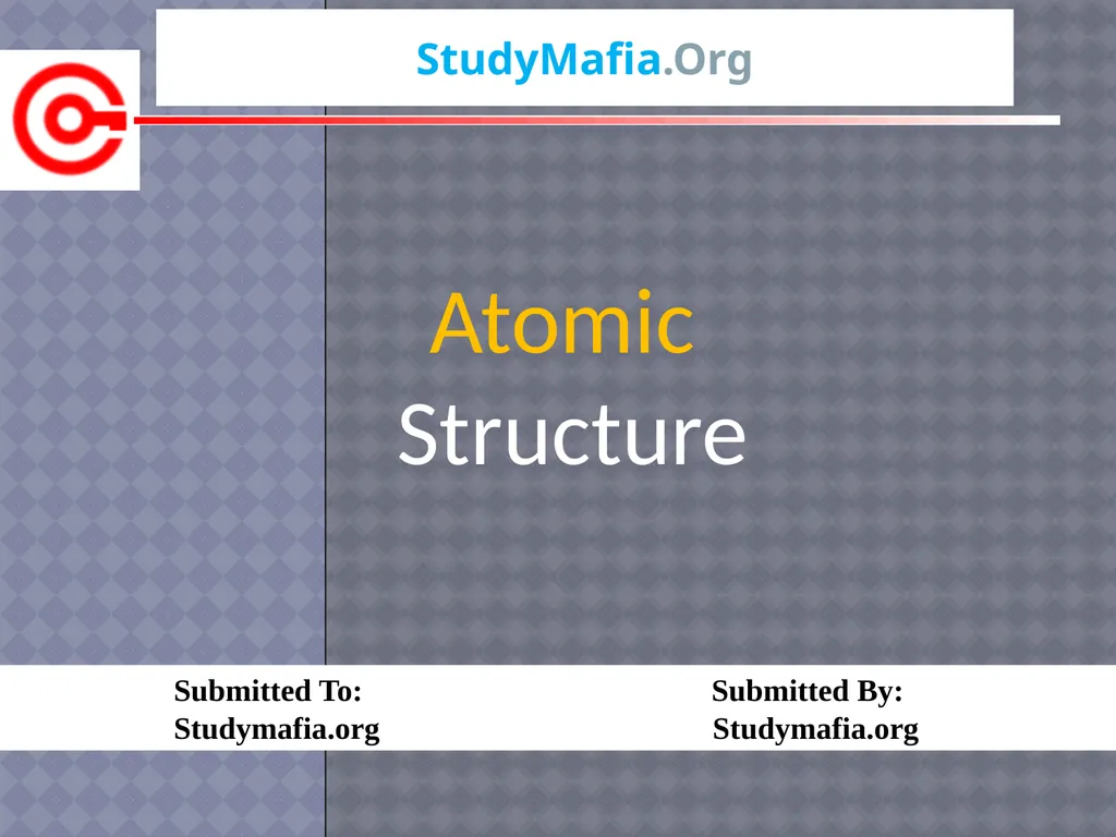StudyMafia.Org Submitted To: Submitted By: - slide 1 of 26