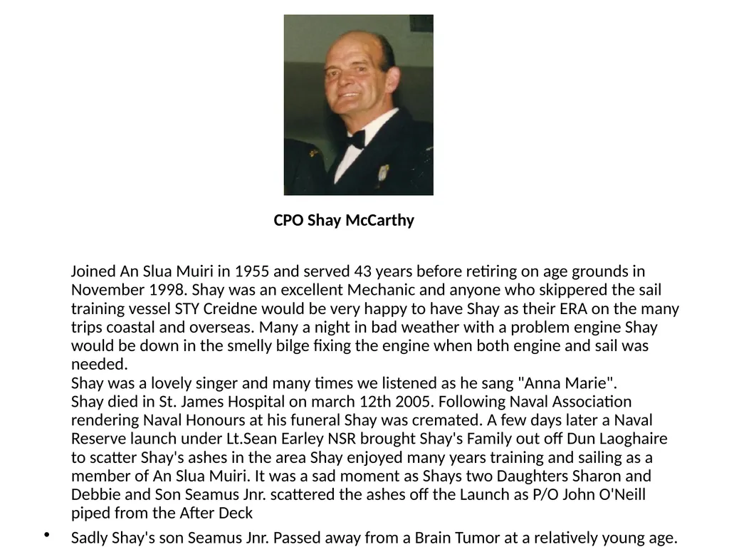 Irish Naval Association This Powerpoint - slide 29 of 45