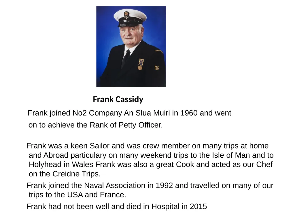 Irish Naval Association This Powerpoint - slide 16 of 45