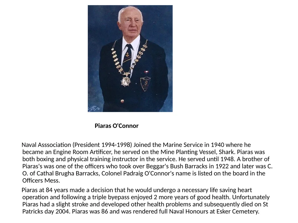 Irish Naval Association This Powerpoint - slide 30 of 45