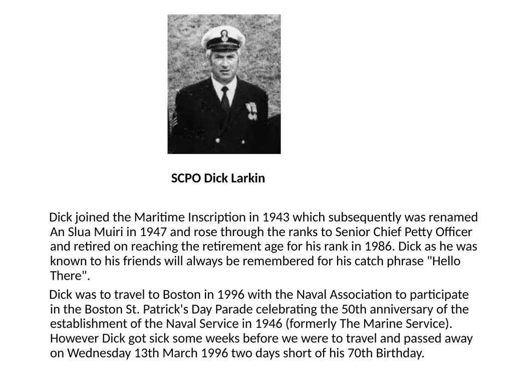 Irish Naval Association This Powerpoint - slide 26 of 45
