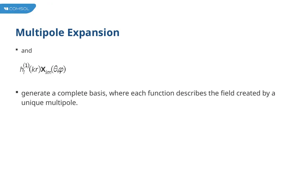 Multipole Analysis of Electromagnetic Scattering - slide 3 of 24