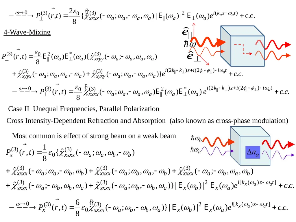 Nonlinear Susceptibilities: Quantum Mechanical - slide 22 of 23