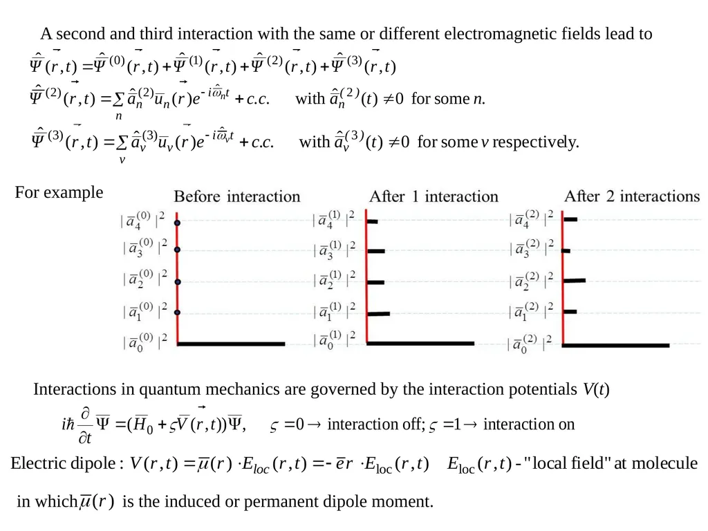 Nonlinear Susceptibilities: Quantum Mechanical - slide 3 of 23