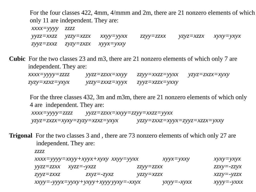 Nonlinear Susceptibilities: Quantum Mechanical - slide 18 of 23