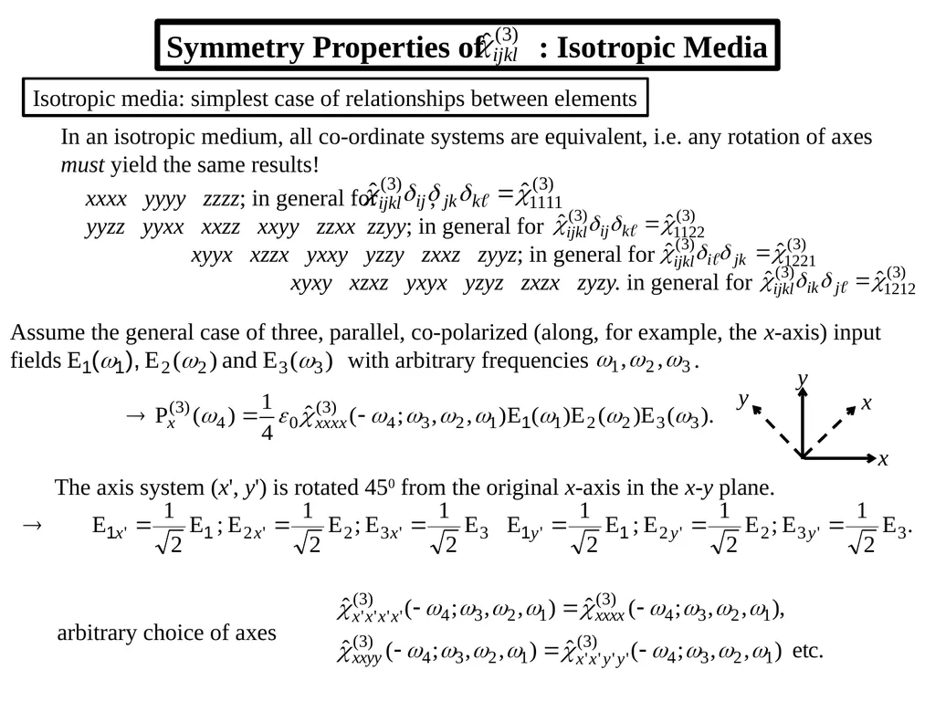 Nonlinear Susceptibilities: Quantum Mechanical - slide 15 of 23