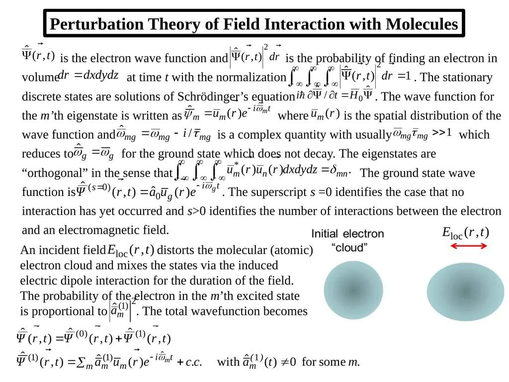 Nonlinear Susceptibilities: Quantum Mechanical - slide 2 of 23