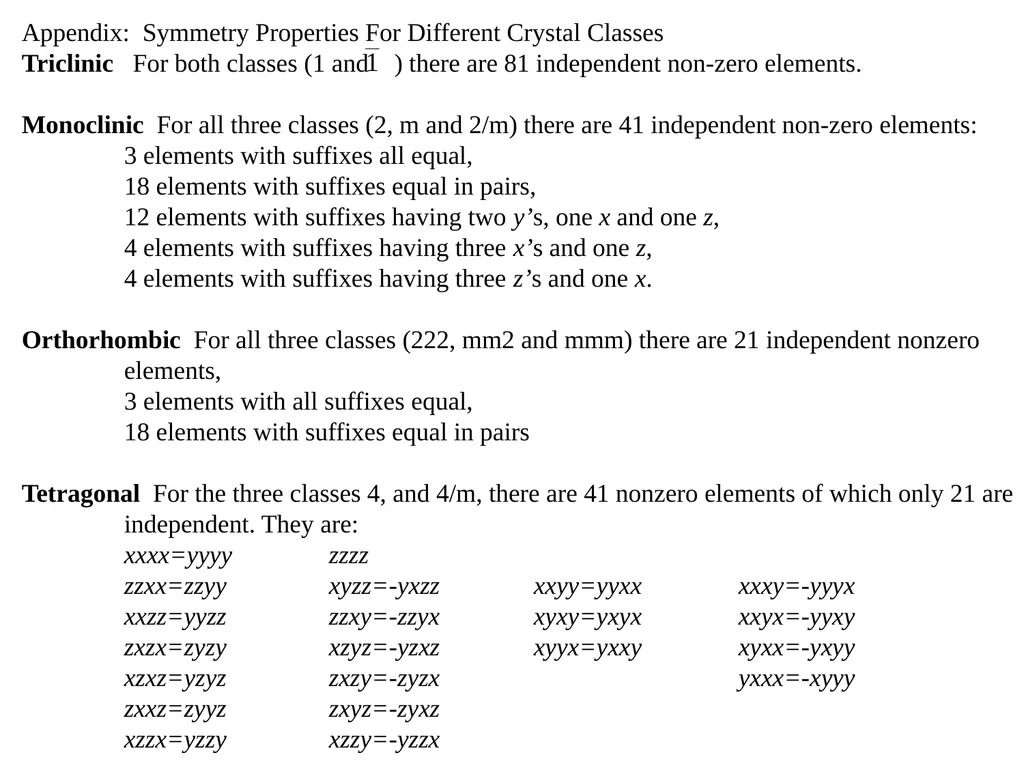 Nonlinear Susceptibilities: Quantum Mechanical - slide 17 of 23