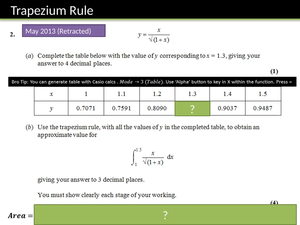 C2 Chapter 11: Integration Dr J Frost - slide 21 of 22