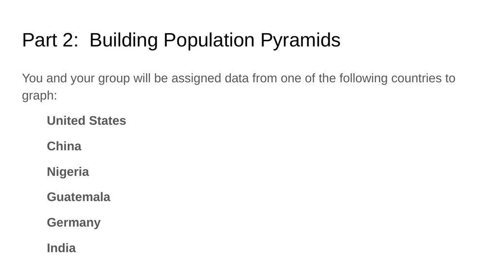 Pyramid Graphs for Studying Age Structure in - slide 11 of 24