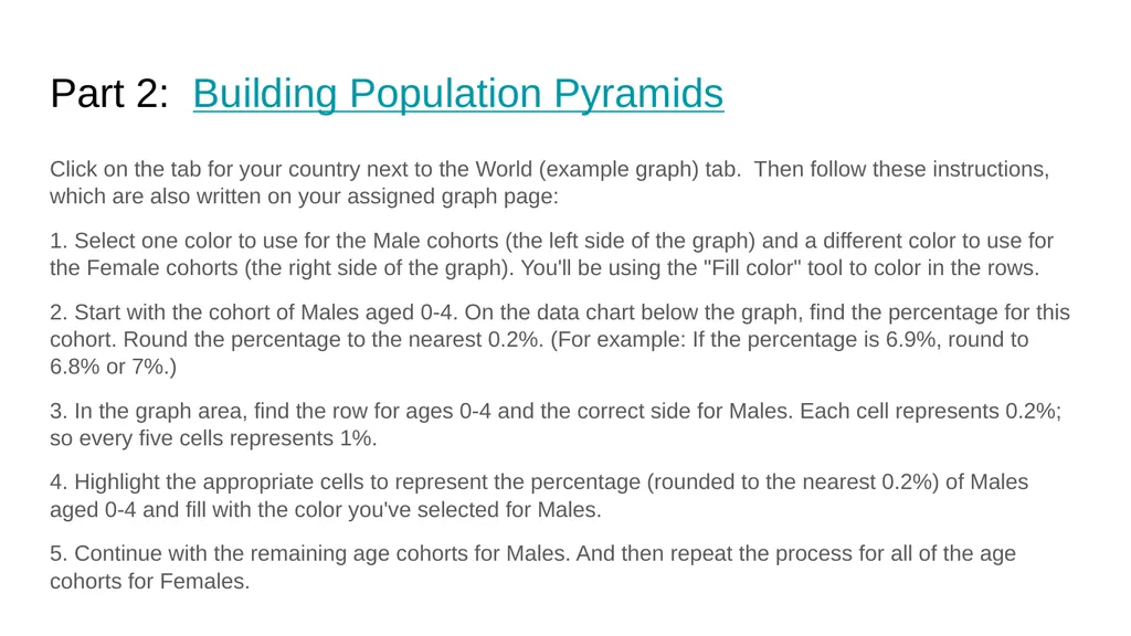 Pyramid Graphs for Studying Age Structure in - slide 12 of 24