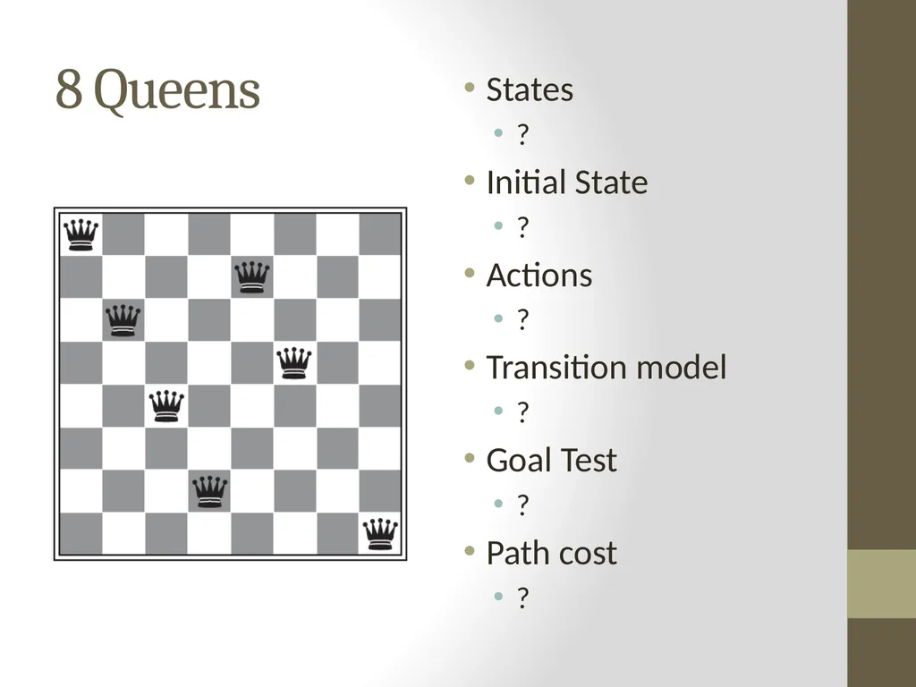 Artificial Intelligence CS482, CS682, MW 1 – 2:15, - slide 21 of 62
