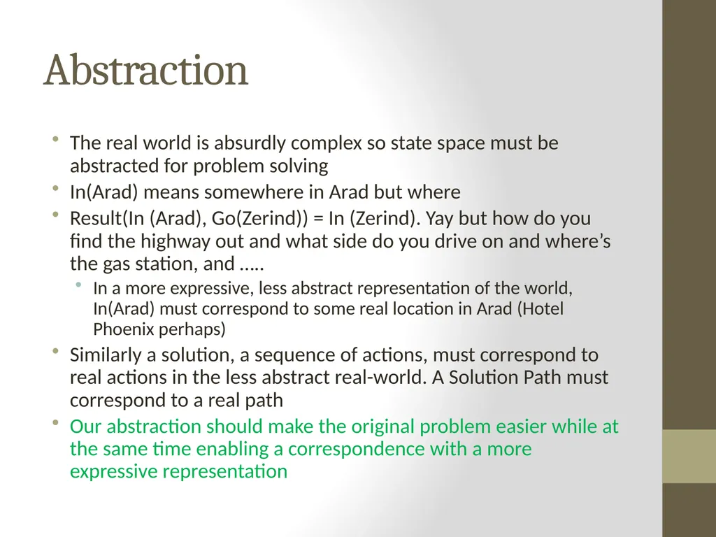Artificial Intelligence CS482, CS682, MW 1 – 2:15, - slide 16 of 62