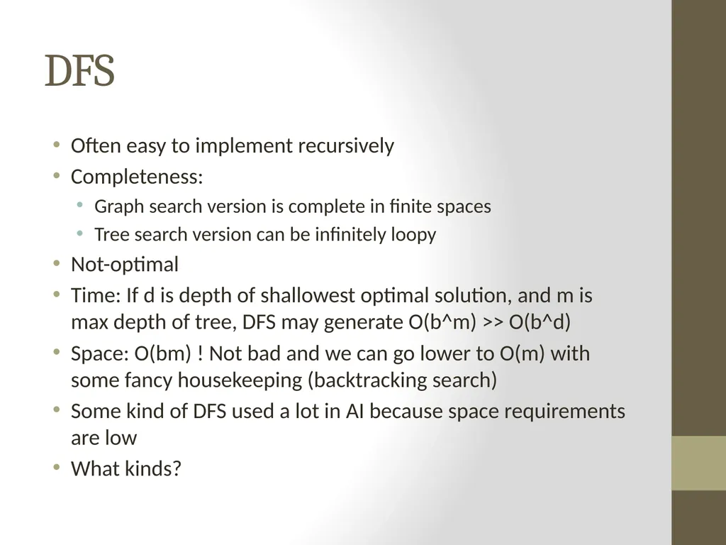 Artificial Intelligence CS482, CS682, MW 1 – 2:15, - slide 42 of 62