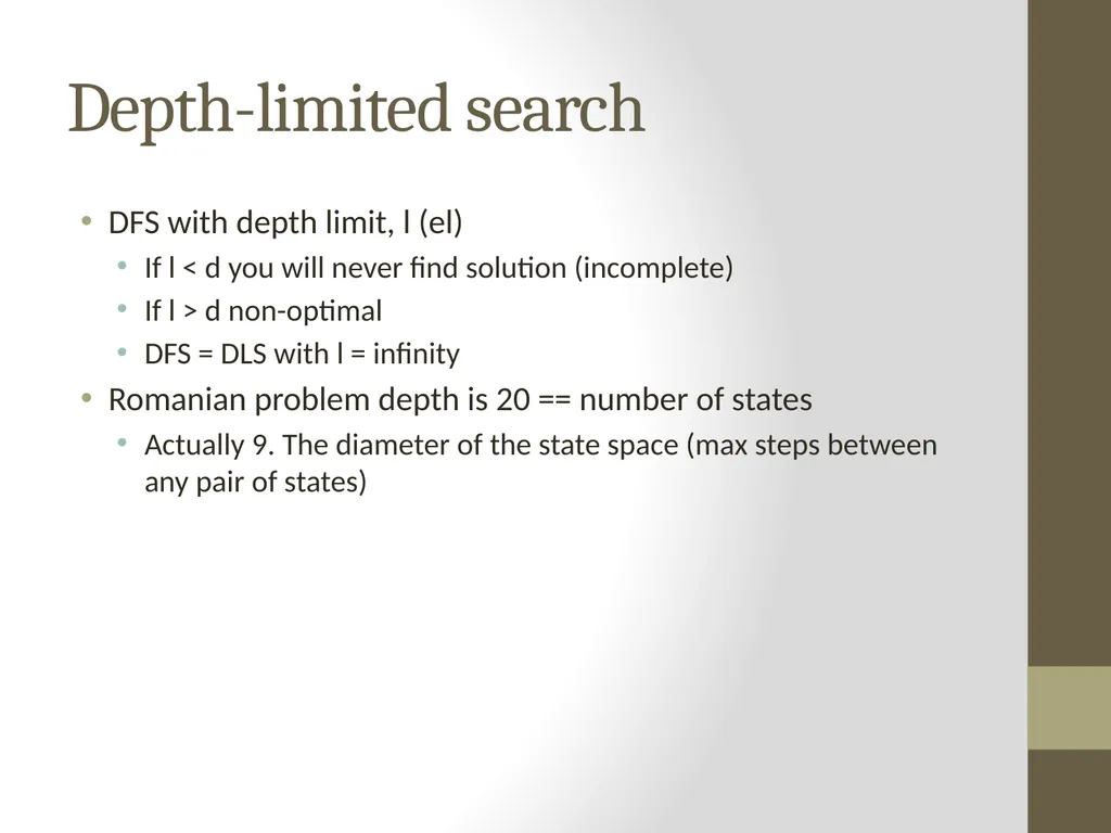 Artificial Intelligence CS482, CS682, MW 1 – 2:15, - slide 43 of 62