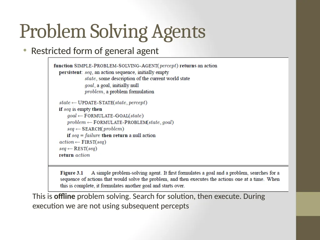 Artificial Intelligence CS482, CS682, MW 1 – 2:15, - slide 10 of 62