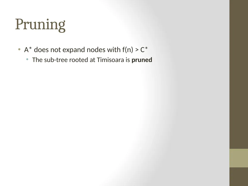 Artificial Intelligence CS482, CS682, MW 1 – 2:15, - slide 61 of 62
