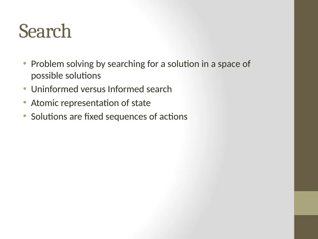 Artificial Intelligence CS482, CS682, MW 1 – 2:15, - slide 62 of 62