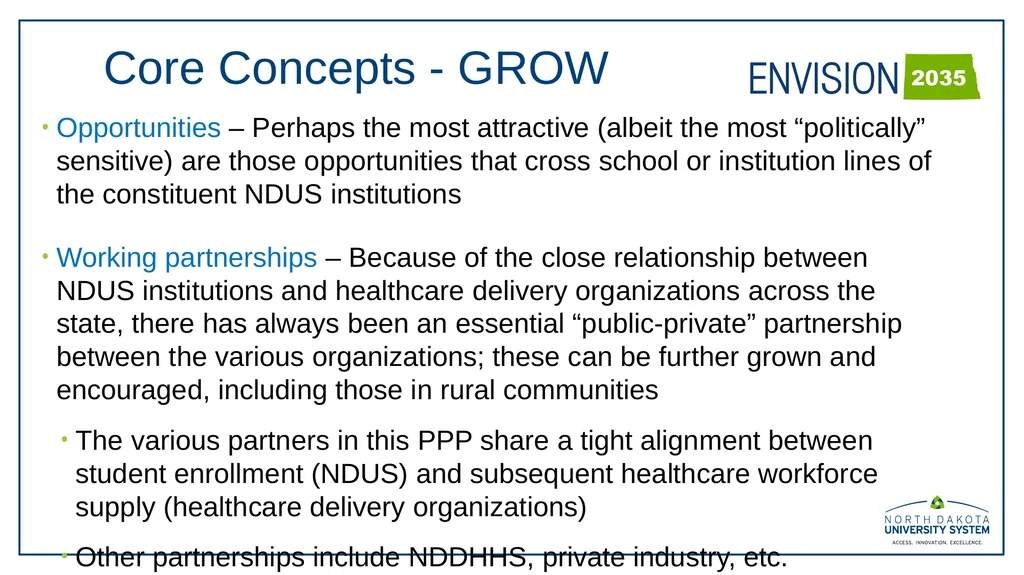November 1, 2023 NDUS HEALTHCARE EDUCATION AND - slide 7 of 14