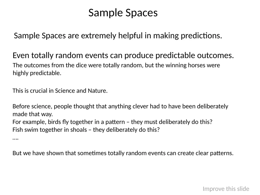 Standards Unit S3: Using Probability Computer - slide 22 of 24