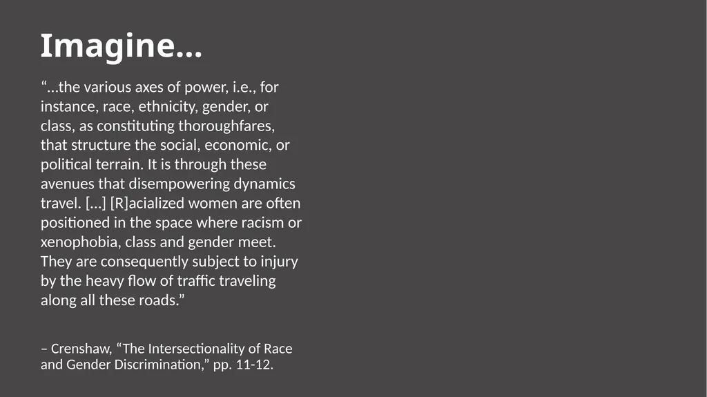 Robert Craig Intersectionality and Critical Race - slide 5 of 11