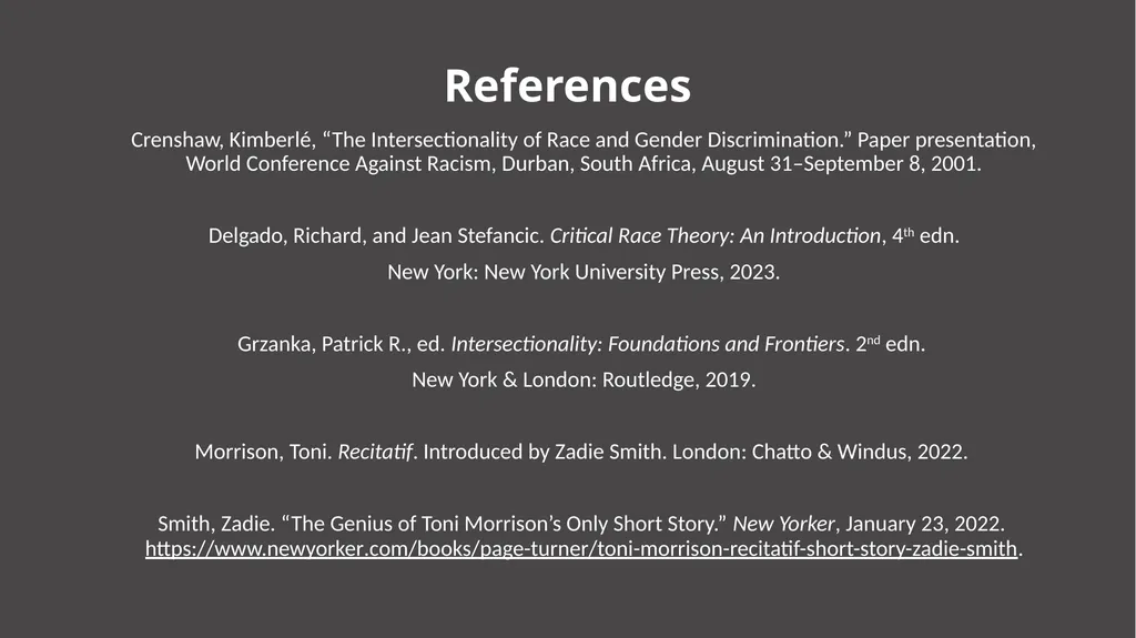 Robert Craig Intersectionality and Critical Race - slide 10 of 11