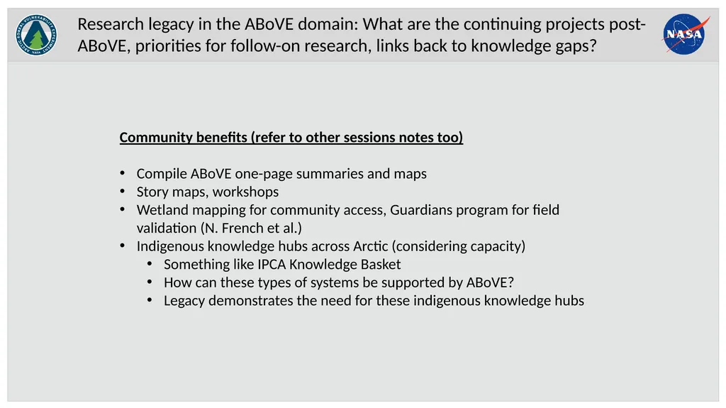 Charge to Round-Robin Topical Breakouts Science - slide 3 of 6