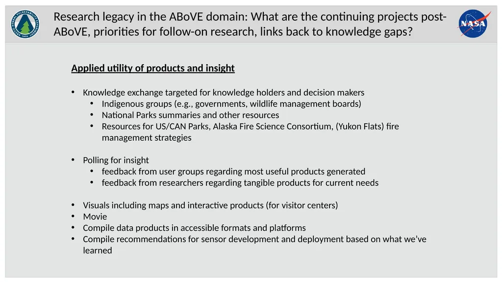 Charge to Round-Robin Topical Breakouts Science - slide 4 of 6