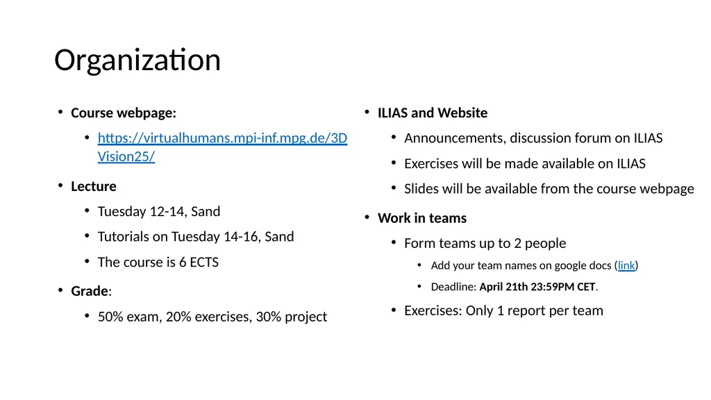 Hands-on AI based 3D Vision Summer 25 Lecture 1_0 - slide 7 of 12