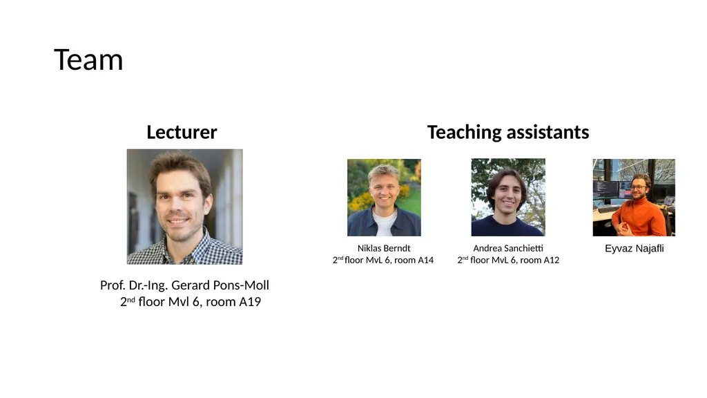 Hands-on AI based 3D Vision Summer 25 Lecture 1_0 - slide 2 of 12