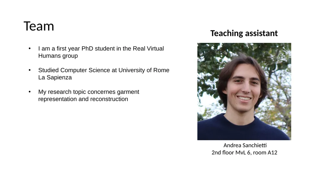Hands-on AI based 3D Vision Summer 25 Lecture 1_0 - slide 5 of 12