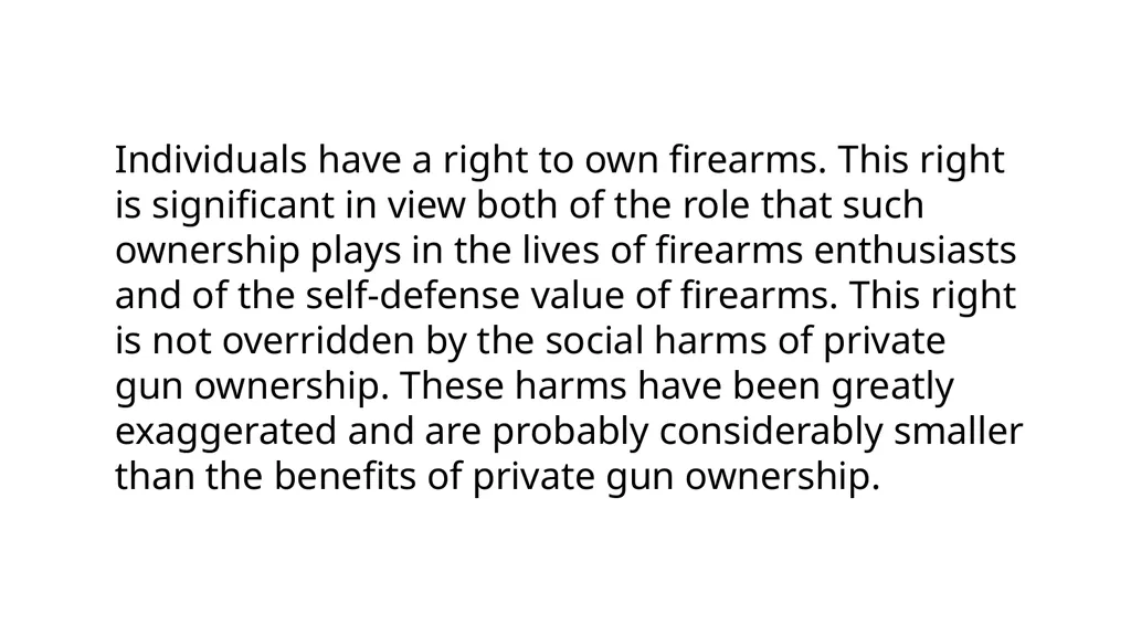 Gun Control "A well regulated militia, being - slide 13 of 31