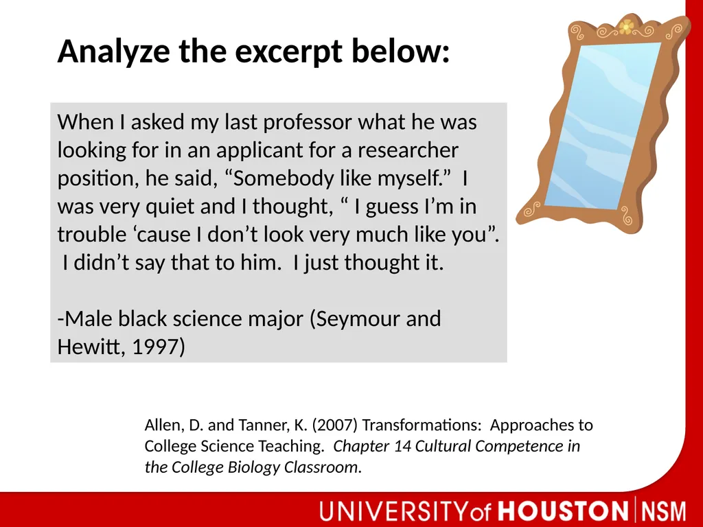 Understanding Cultural Competence in the Classroom - slide 9 of 16