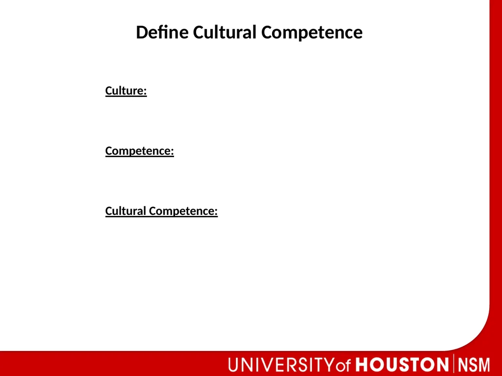 Understanding Cultural Competence in the Classroom - slide 3 of 16