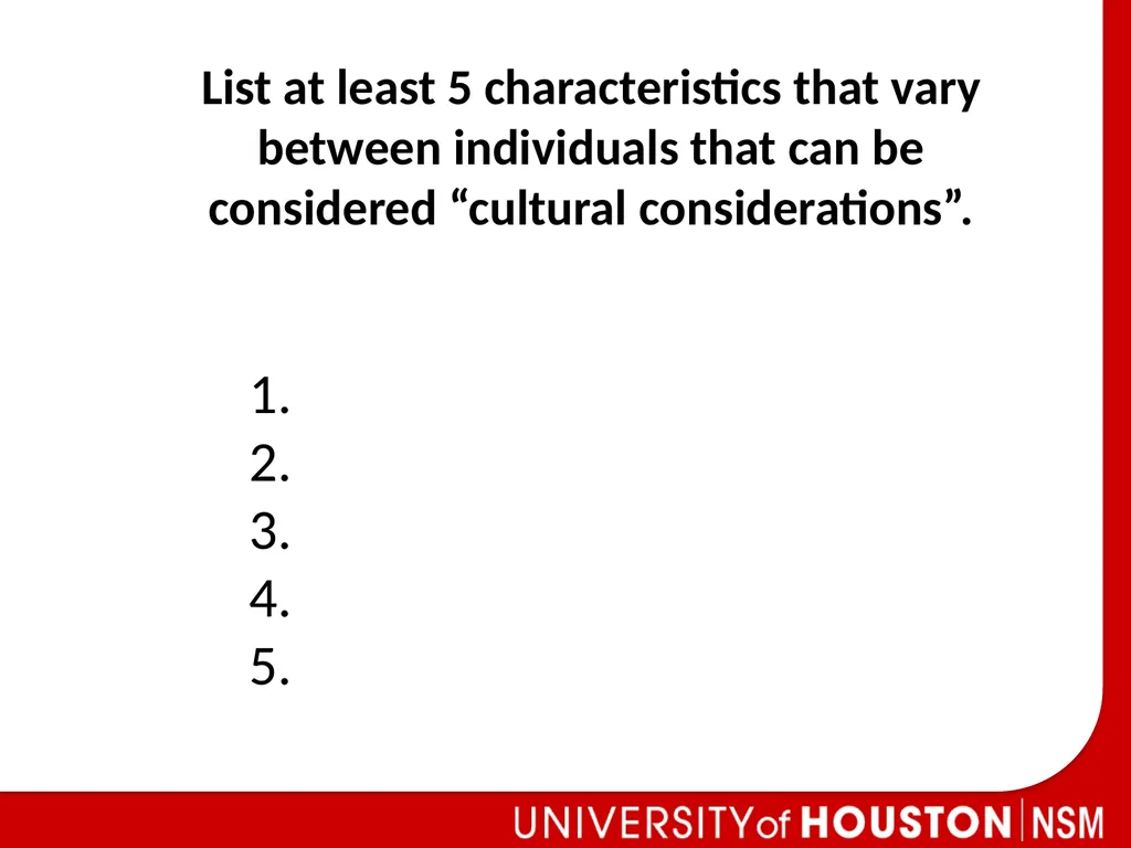 Understanding Cultural Competence in the Classroom - slide 6 of 16