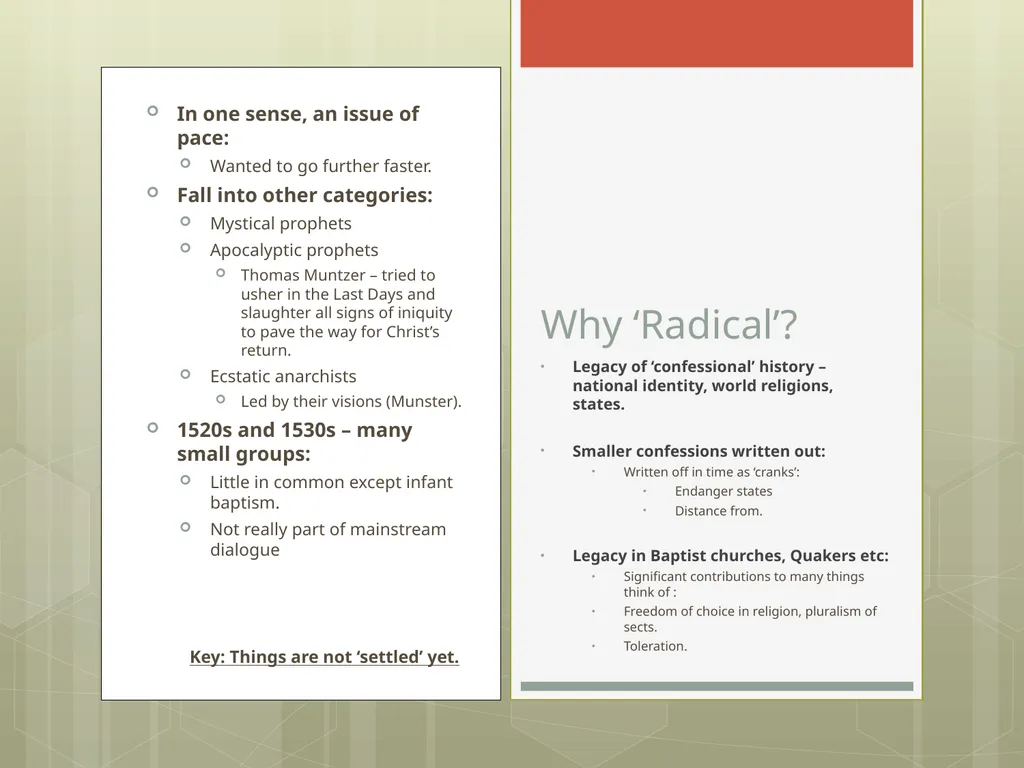 Religious Minorities The European World ‘Almighty - slide 7 of 45