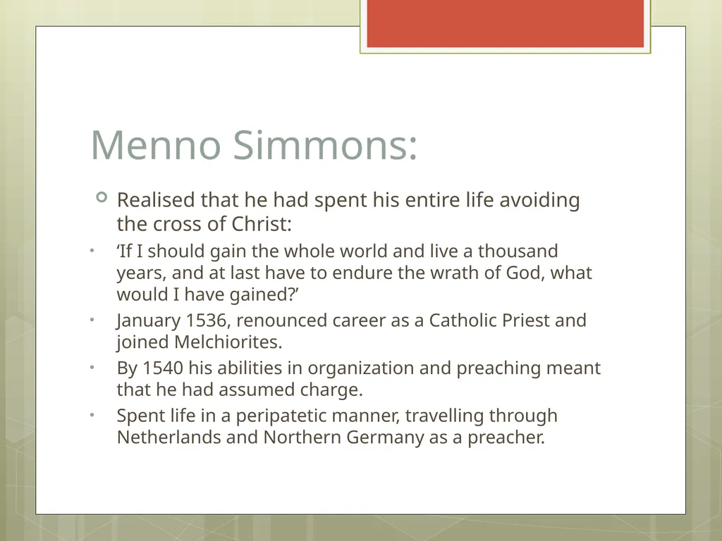 Religious Minorities The European World ‘Almighty - slide 43 of 45