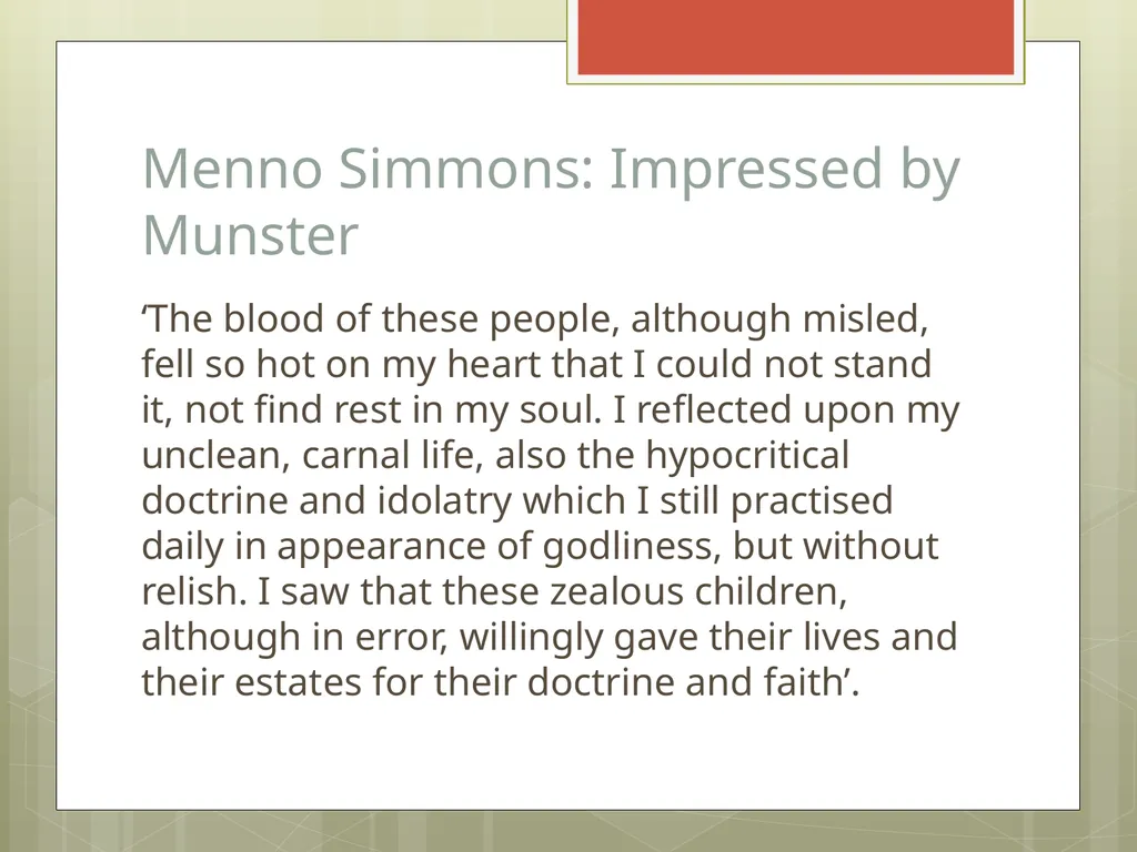 Religious Minorities The European World ‘Almighty - slide 42 of 45