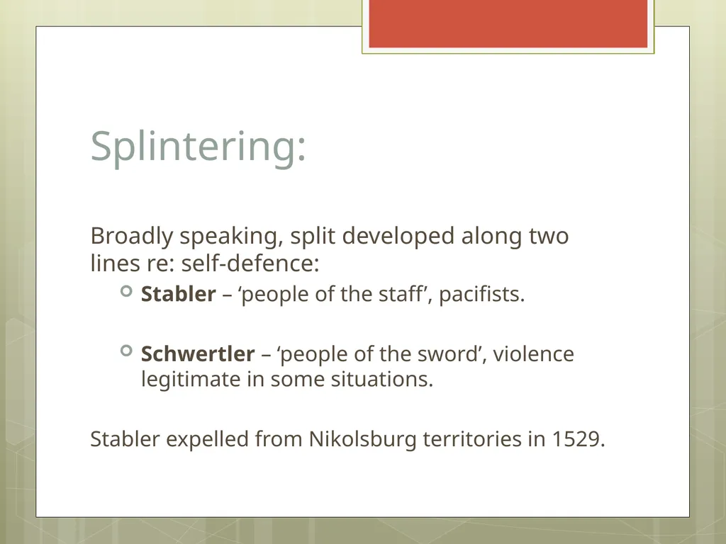 Religious Minorities The European World ‘Almighty - slide 28 of 45